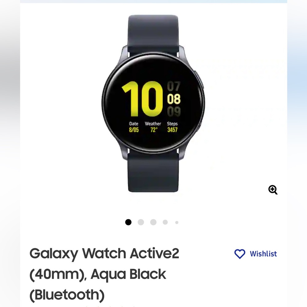 Galaxy Watch Active2 (40mm), Aqua Black